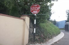 Snapshot: Even the road signs in Cork are fired up for the hurling replay