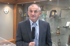 A few words from the new Ireland (caretaker) manager