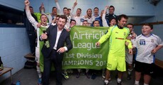 Snapshot: Roddy Collins and Athlone Town celebrate after sealing First Division title
