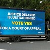 Pic: Alan Shatter's Court of Appeal roadshow