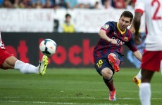 Injury forces Messi to sit out Champions League clash with Celtic