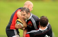 Peter Stringer wins battle of the former Munster scrumhalves