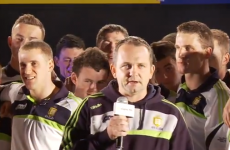 VIDEO: Davy says 'let that recession go to hell' as Clare celebrate