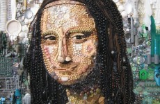 Famous works of art...recreated with buttons