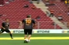 Remember Gheorghe Hagi? He's still pretty good at football