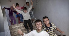 Syrian children return to school for first time in a year