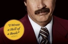 Ron Burgundy has a book, and here's the cover