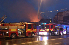 Fire at derelict pub on Thomas Street