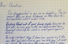 Grandfather writes incredible letter to daughter after she disowns gay son