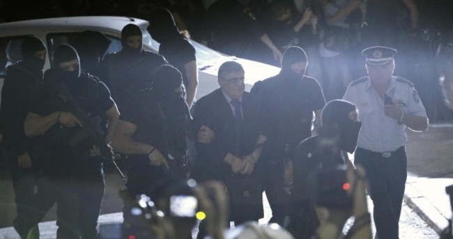 Leader of far-right Golden Dawn detained on criminal charges