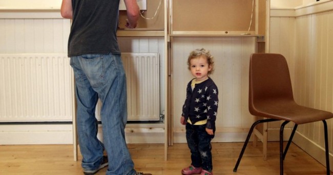 PIC: Low turnout reported as voters decide on Seanad and Court of Appeal