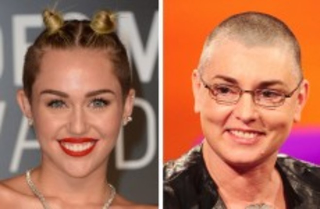 Miley Cyrus Sucking Big Dick - SinÃ©ad O'Connor to appear on tonight's Late Late Show to discuss Miley Cyrus  row