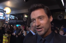WATCH: Hugh Jackman runs into former student on the red carpet