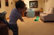 VIDEO: Check out the trick shots from this three-year-old Irish golfer