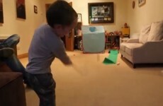 VIDEO: Check out the trick shots from this three-year-old Irish golfer