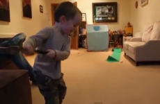 Amazing video of 3-year-old imitating his idol, Rory McIlroy
