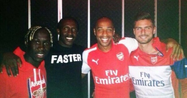 Did Linford Christie leak Arsenal's new Puma kit?