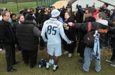 WATCH: NFL star Ochocinco fails to impress in soccer trial