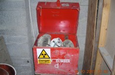 Gardaí renew appeal for stolen radioactive materials