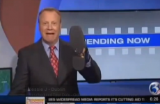WATCH: Weatherman accidentally eats cat puke live on the news