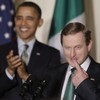 Now you see him... Obama may only stay in Ireland for five hours