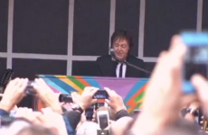 Paul McCartney performs surprise mid-afternoon gig in Times Square
