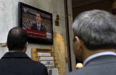 Assad claims "conspirators" trying to "bring down Syria"