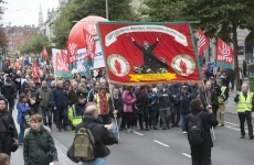 Anti-austerity march calls on unions to support ASTI