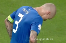 Martin Skrtel scores the most embarrassing own goal you'll see for a long time