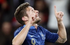 Olivier Giroud's chip against Australia was just gorgeous