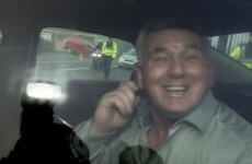 VIDEO: John Gilligan speeds away from Portlaoise Prison