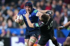 Sean O’Brien showing that he has become the complete openside for Leinster