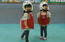 WATCH: Tiny girls partake in the world's cutest Taekwondo fight