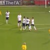 Ravel Morrison and Wilfried Zaha clash during England U21 game