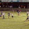 High school American football player blocks two punts on the same play