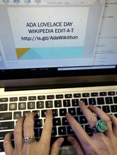 Wikipedia 'edit-a-thon' tries to increase representation of women there