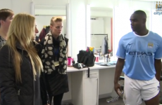 Micah Richards fakes injury, terrifies Manchester City staff