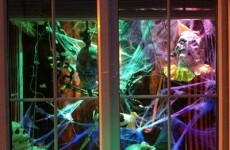 Man asked to tone down "too scary" Halloween decorations