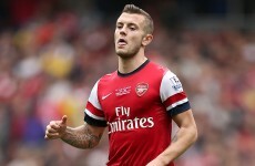 Arsenal's first goal today was simply breathtaking