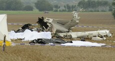 At least 10 dead as plane carrying parachutists crashes in Belgium