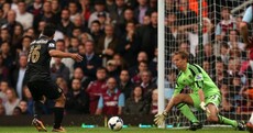 Irresistible Aguero sends Manchester City fourth