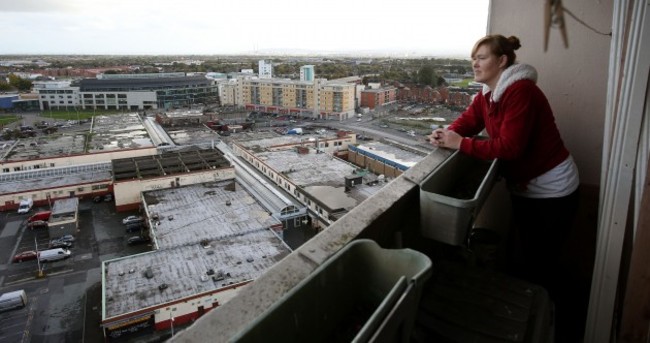 PICS: One of last Ballymun tower block residents prepares to move