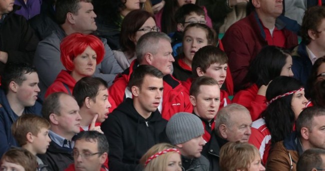 Seamus Coleman was at the Glenswilly-Killybegs game today