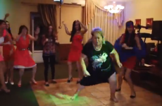 Russian woman's wedding dance is the greatest