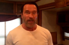 Arnold Schwarzenegger re-enacts classic movie lines, films himself doing it