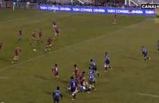 This try by Montpellier was voted as last season's best in France