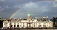 Rainbow over Dublin Pic of the Day