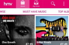 Apple removes HMV music app from App Store