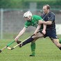 Shane O'Neill, Richie Hogan and Brendan Maher in Irish shinty squad