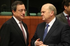 When Michael met Mario: Noonan in Frankfurt for bailout exit talks with ECB chief
